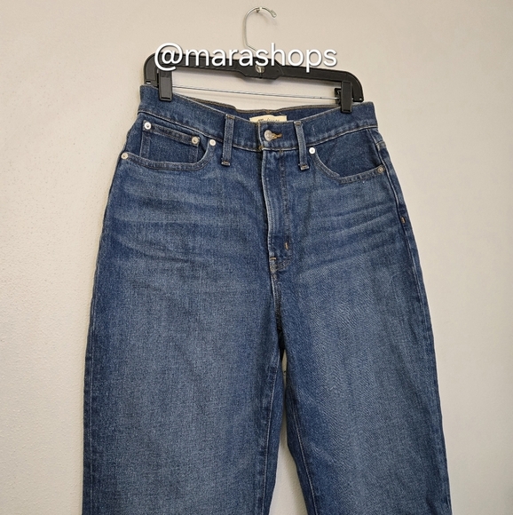 Madewell The Perfect Vintage Straight Jean in Mayfield Wash - Picture 4 of 6